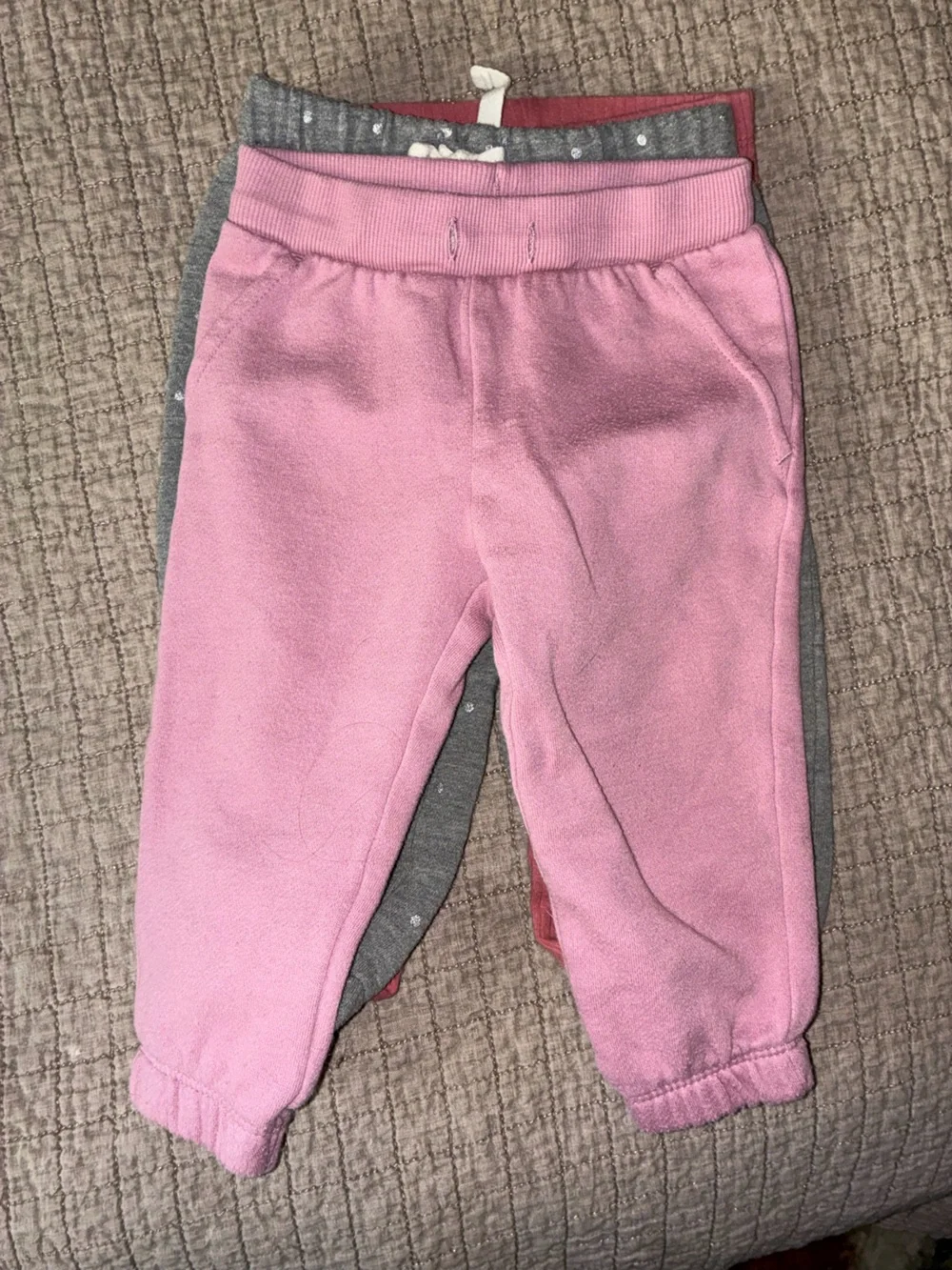Carter's Pink and Gray Girls' Leggings Set - Hearts & Dots (3-Pack)